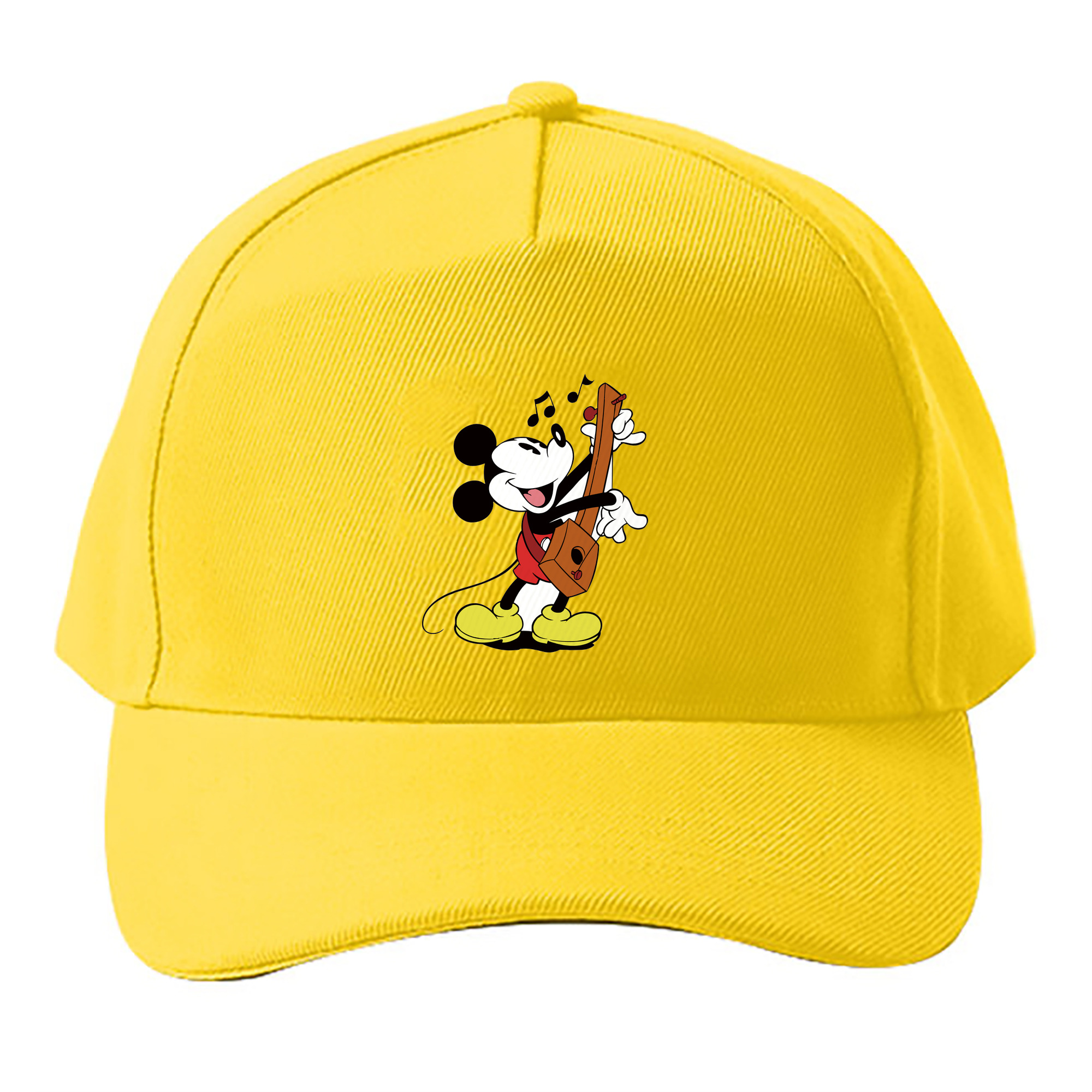 （画像用） ミッキーマウス Mickey Mouse ベースボールキャップ 綿100％ 男女兼用 帽子 スポーツ